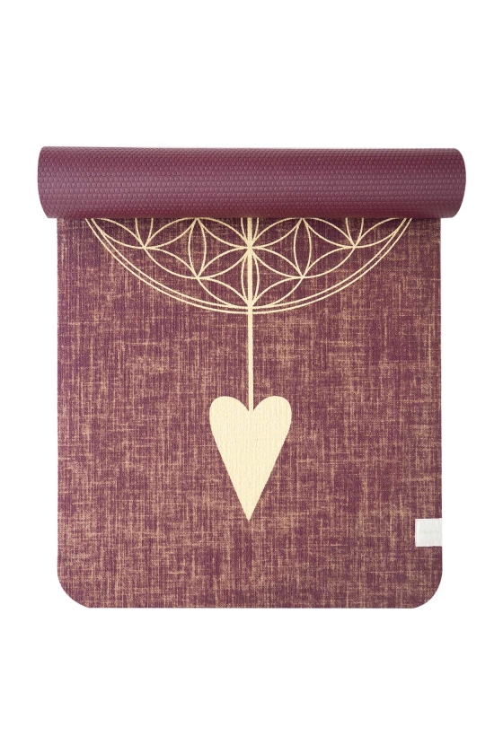 FLOWER OF LIFE RED WINE ECO MAT