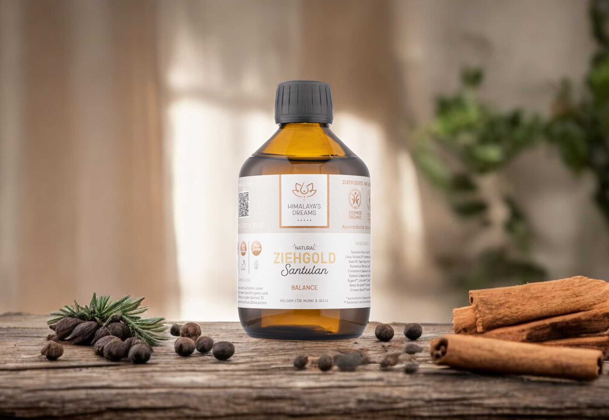 Enjuagatorio Bucal Aceite Ayurv&eacute;dico para Oil Pulling Balance